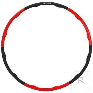 Pure2Improve Hula Hoop Black/Red, Foam, PP (Polypropylene)