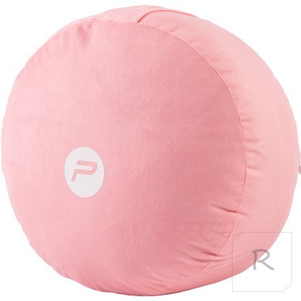 Pure2Improve Meditation Pillow Pink, Super Soft Velour Polyester Outer, Polypropylene/Cotton Filling