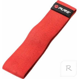 Pure2Improve Textile Resistance Band Heavy 45 kg, Red, 100% Polyester