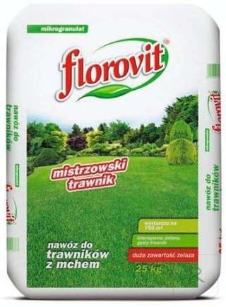 Nawóz Mech-Żelazo do Trawnika z Mchem 25kg Florovit