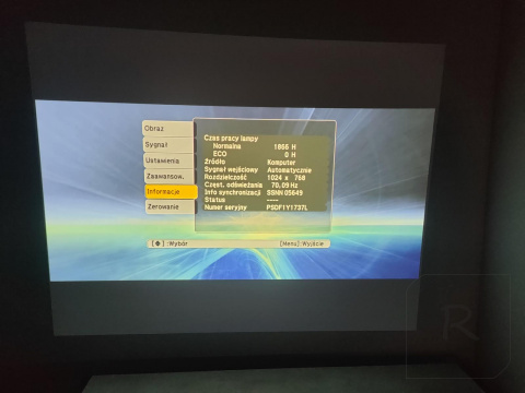 PROJEKTOR RZUTNIK EPSON EB-X12 HDMI 2800ANSI