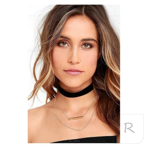 Naszyjnik Kolia Choker potrójny N360