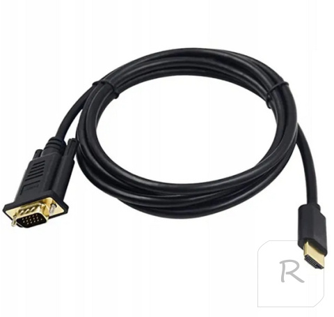 KABEL PRZEWÓD VGA - HDMI FULL HD D-SUB