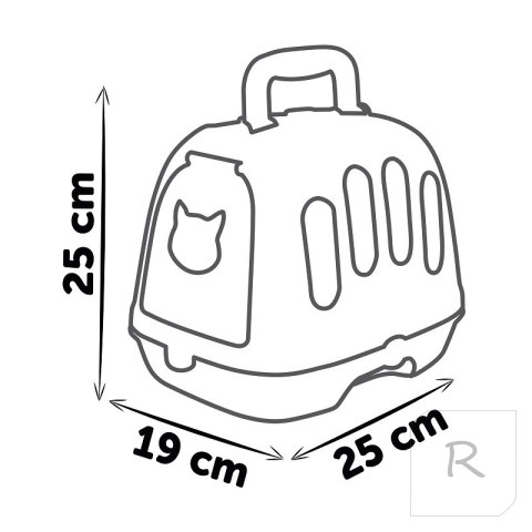 SMOBY Zestaw 2w1 Kontener dla Kota + Interaktywny Miauczący Kot