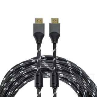 KABEL HDMI 2.0 HIGH SPEED 4K UHD 3D 48BIT MIEDŹ 5M