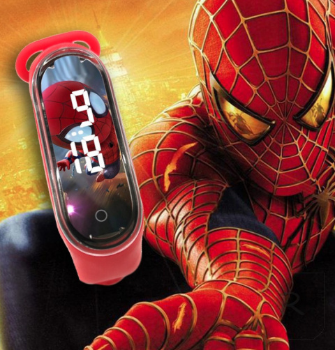 SMARTWATCH SPIDERMAN zegarek dla dzieci wodoodporny