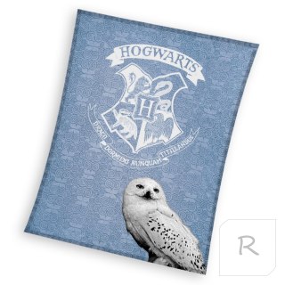 Koc polarowy 130x170 Harry Potter Hedwiga (coral)