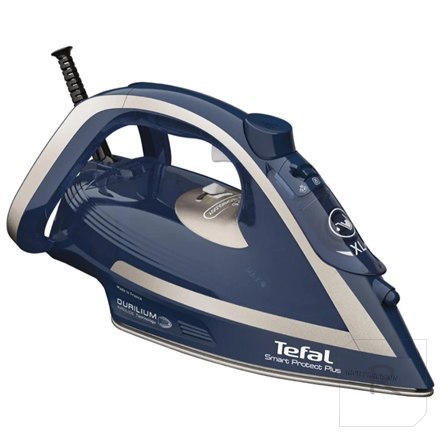 TEFAL FV6872E0 Steam Iron, 2800 W, Water tank capacity 270 ml, Continuous steam 40 g/min, Blue/Silver