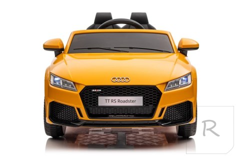 Pojazd Na Akumulator Audi TTRS Żółte