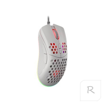 Genesis Gaming Mouse Krypton 555 Wired, 8000 DPI, USB 2.0, White