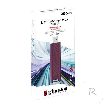 Kingston USB 3.2 Flash Drive DataTraveler MAX 256 GB, USB 3.2