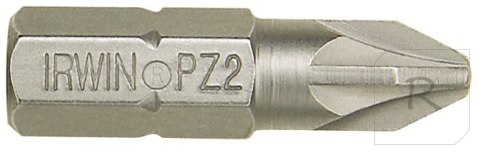 GROT TYPU POZIDRIV 1/4'' 25MM 10 SZT. PZ3 IRWIN