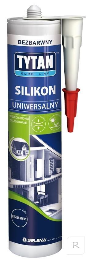 SILIKON TYTAN EURO-LINE 280ML BIAŁY