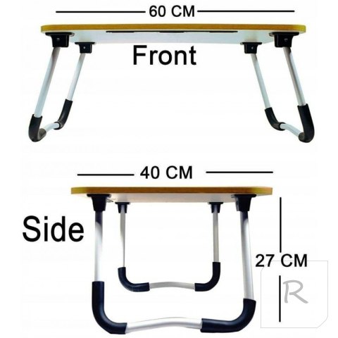 SKŁADANE MOBILNE BIURKO STOLIK POD LAPTOP TABLET