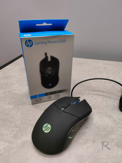 HP G260 MYSZ GAMINGOWA DLA GRACZY LED