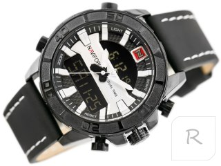 ZEGAREK MĘSKI NAVIFORCE - NF9114 (zn046a) - black/silver