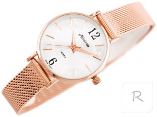 ZEGAREK DAMSKI ALBATROSS ABBC16 (za543e) rose gold / silver