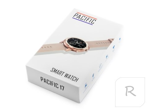 SMARTWATCH UNISEX Pacific 17-3 Bransoleta - srebrna + dodatkowy PASEK (sy010c)