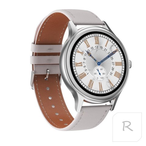 SMARTWATCH DAMSKI PACIFIC 18-2 - BRANSOLETA + PASEK: Rosegold / Biały (sy015b)