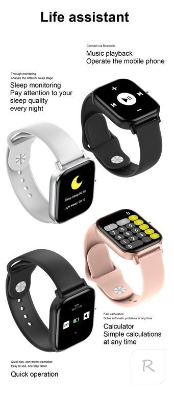 SMARTWATCH UNISEX PACIFIC 20-2 - EKG, WYKONYWANIE POŁĄCZEŃ (sy017b)