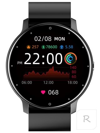 SMARTWATCH UNISEX GRAVITY GT1-3 - PULSOMETR, WŁASNE TARCZE (sg015c)