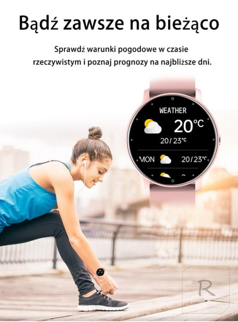 SMARTWATCH UNISEX GRAVITY GT1-3 - PULSOMETR, WŁASNE TARCZE (sg015c)