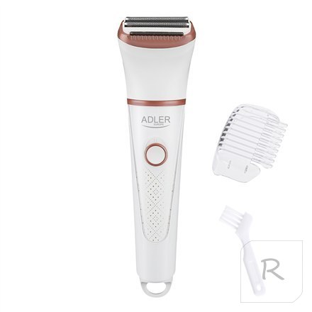 Adler Lady Shaver AD 2941 Wet & Dry, AAA, White