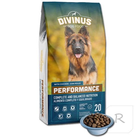 Divinus Performance dla owczarka niemieckiego 20kg