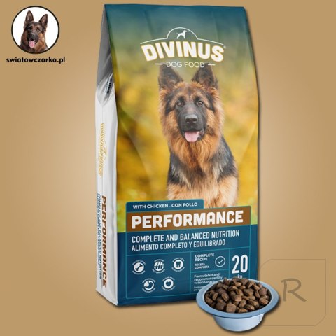 Divinus Performance dla owczarka niemieckiego 20kg