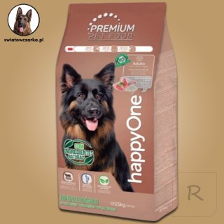 HappyOne Adult Dog - Hypoallergenic z jagnięciną 4kg