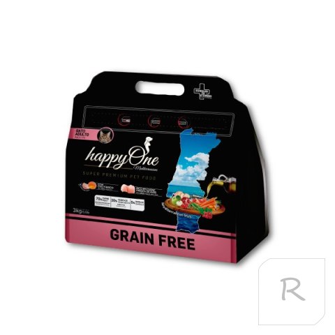 PRÓBKA HappyOne Grain-Free Mediterraneum dla kotów dorosłych Super Premium 150g