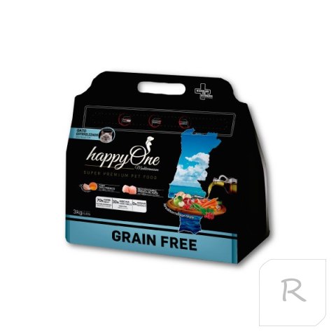 PRÓBKA HappyOne Grain-Free Mediterraneum dla kotów sterylizowanych Super Premium 150g