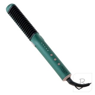 Adler Straightening Brush AD 2324 Number of temperature settings 5, Temperature (max) 210 °C, Green