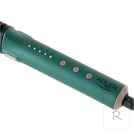 Adler Straightening Brush AD 2324 Number of temperature settings 5, Temperature (max) 210 °C, Green