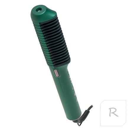 Adler Straightening Brush AD 2324 Number of temperature settings 5, Temperature (max) 210 °C, Green