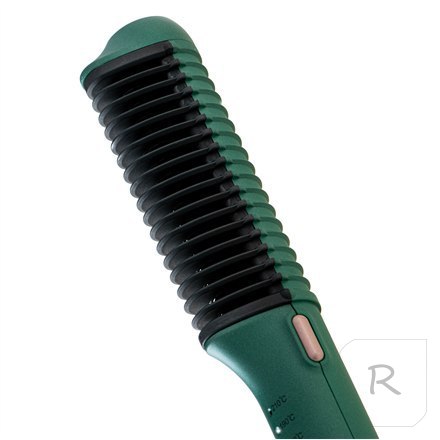 Adler Straightening Brush AD 2324 Number of temperature settings 5, Temperature (max) 210 °C, Green