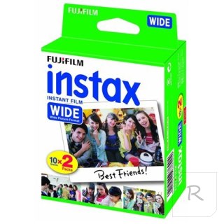 Fujifilm Instax Wide Glossy (10plx2) Film Quantity 20, 108 x 86 mm