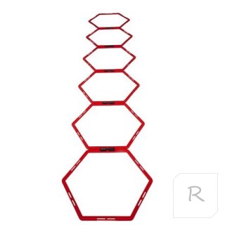 Pure2Improve Hexagon Agility Grid Red