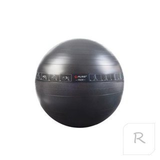 Pure2Improve P2I200080 Exercise Ball, 75 cm, Black, PVC