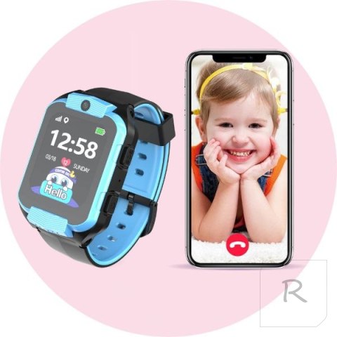 SMARTWATCH DZIECIĘCY PACIFIC 32-1 KIDS - black (sy028a)