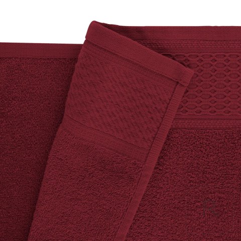 Ręcznik D Bawełna 100% Solano Bordo (P) 50x90+70x140 kpl.