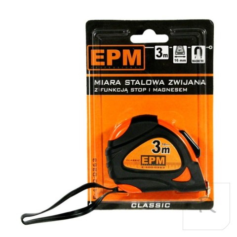 MIARA ZWIJANA CLASSIC 5M*19MM EPM PROFESSIONAL