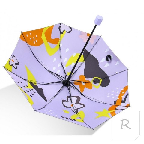 PARASOL UMBRELLA FIOLETOWE WZORY PAR01WZ15