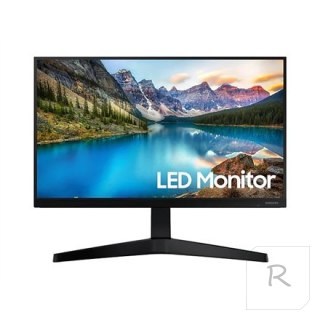 Monitor biznesowy Samsung LF24T370FWRXEN 24", IPS, FHD, 1920 x 1080, 16:9, 5 ms, 250 cd/m², Czarny, 75 Hz, Ilość portów HDMI 1