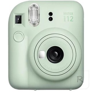 Aparat natychmiastowy Fujifilm Instax mini 12 w kolorze miętowej zieleni