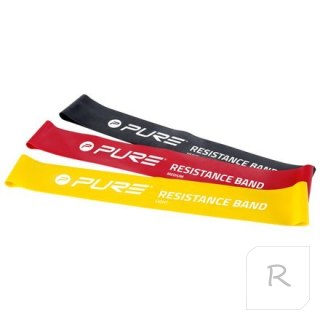 Pure2Improve Resistance Bands Opakowanie zbiorcze 40 sztuk - Heavy Black