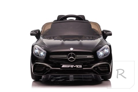 Auto Na Akumulator Mercedes SL65 S Czarny Lakierowany LCD