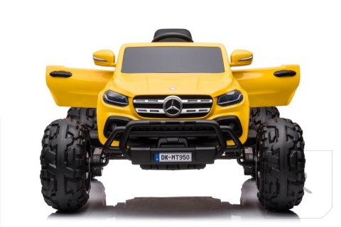 Auto Na Akumulator Mercedes DK-MT950 4x4 Złoto-Żółty Lakierowany