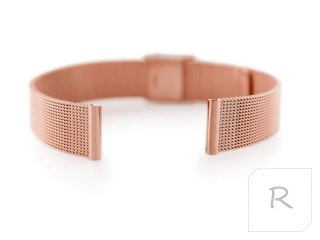 Bransoleta 301RG - siatka HQ - rosegold - 12mm