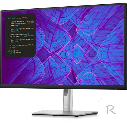 Dell USB-C Hub Monitor P2723QE 27 ", IPS, UHD, 3840 x 2160, 16:9, 5 ms, 350 cd/m?, Black, Headphone out (3.5mm), 60 Hz, HDMI por